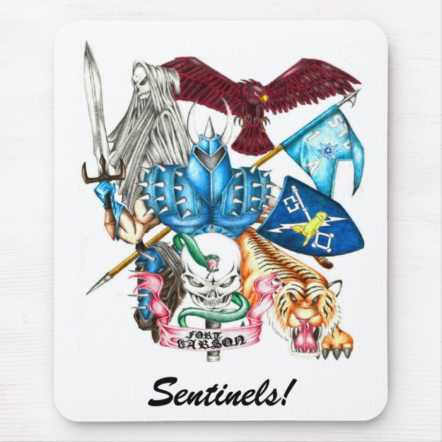 Alfombrilla De Ratón Centinela Mousepad (Frente)