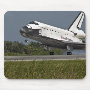 Alfombrilla De Ratón Centro espacial Kennedy del aterrizaje del lanzado