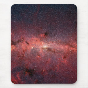 Alfombrilla De Ratón Centro Galáctico Vía Láctea, Estrellas, Nubes, Clu