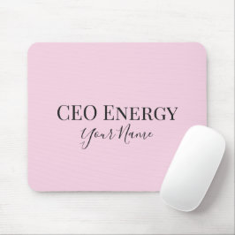 Alfombrilla De Ratón CEO Energy Personalized Mouse Pad – Feminine CEO 