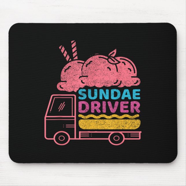 Alfombrilla De Ratón Cepa de hierba Sundae Driver (Frente)