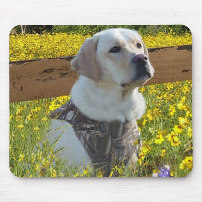 Alfombrilla De Ratón Cerca de Mousepad del labrador retriever (Frente)