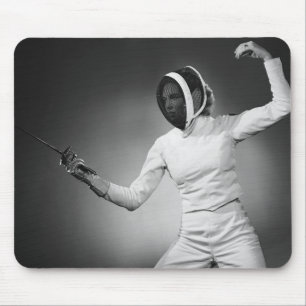 Alfombrilla De Ratón Cercado de la mujer