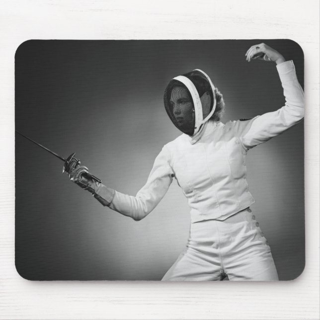 Alfombrilla De Ratón Cercado de la mujer (Frente)