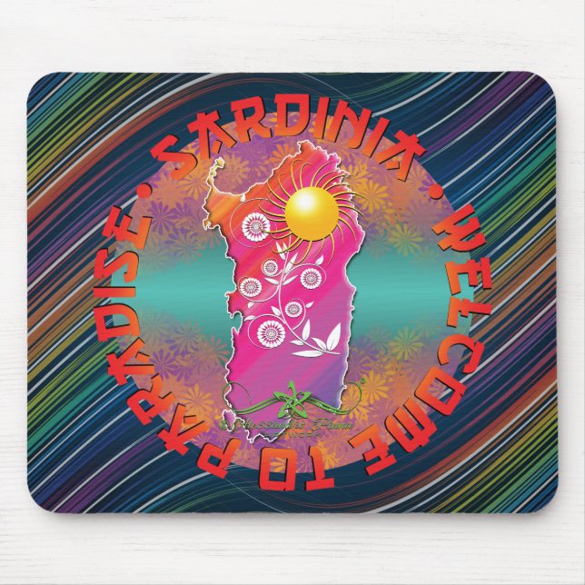 Alfombrilla De Ratón Cerdeña (Frente)