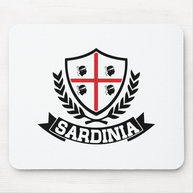 Alfombrilla De Ratón Cerdeña Italia (Frente)