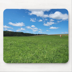 Alfombrilla De Ratón Cerdo de Guinea en un Mousepad de Campo