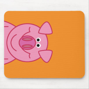 ALFOMBRILLA DE RATÓN CERDO FELIZ MOUSPAD