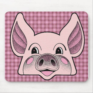 Alfombrilla De Ratón Cerdo grande