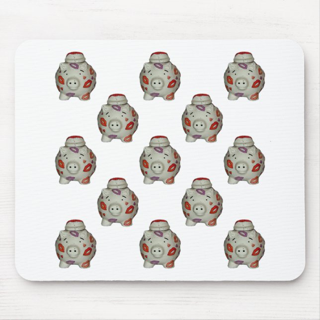 Alfombrilla De Ratón Cerdo labial Adorable (Frente)