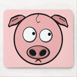 Alfombrilla De Ratón Cerdo Mousepad