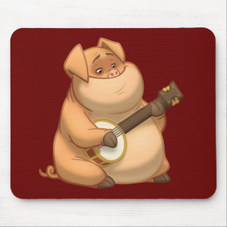Alfombrilla De Ratón Cerdo Mousepad del Banjo-Strummin'
