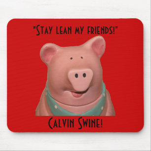 Alfombrilla De Ratón ¡Cerdos Mousepad de Calvin!
