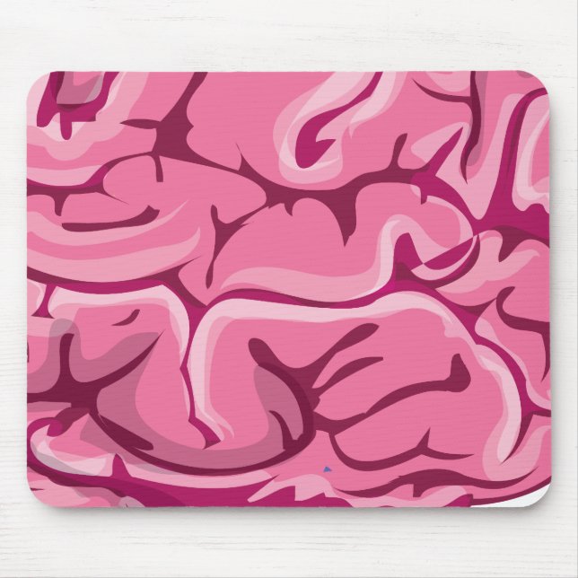 Alfombrilla De Ratón Cerebro de Zombie (Frente)