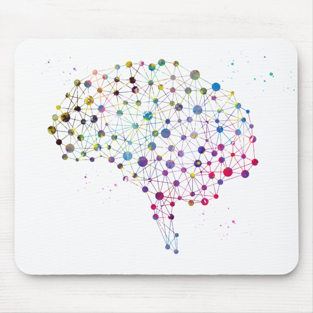 Alfombrilla De Ratón Cerebro humano (Frente)