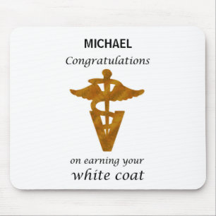 Alfombrilla De Ratón Ceremonia de la escuela veterinaria de la cubierta