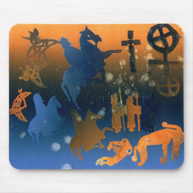 Alfombrilla De Ratón Ceremonia picta (Frente)