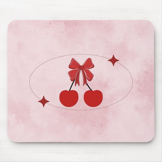 Alfombrilla De Ratón Cereza (Frente)