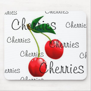 ALFOMBRILLA DE RATÓN CEREZAS MOUSEPAD