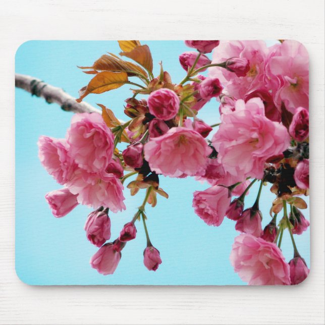 Alfombrilla De Ratón Cerezas Mousepad de la primavera (Frente)