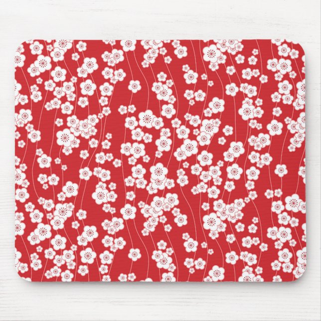 Alfombrilla De Ratón Cerezo en flor (Frente)