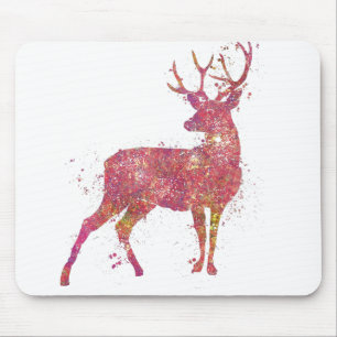 Alfombrilla De Ratón Cerf Animal Forêt Faune Sauvage Naturaleza Monde T