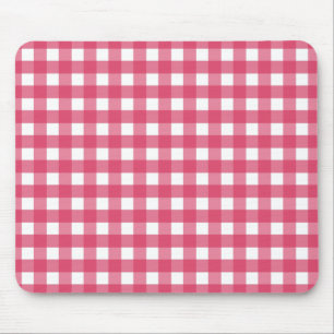Alfombrilla De Ratón Cerise gingham