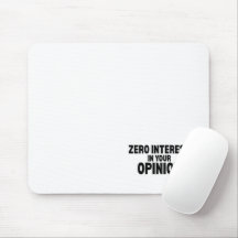 Cero Interés En Tu Opinión Minimalista