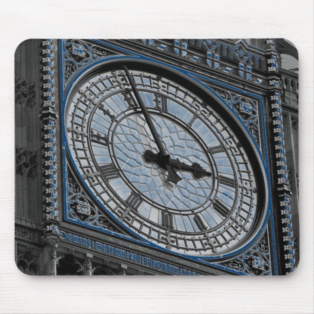 Alfombrilla De Ratón Cerrar Big Ben Clock Tower Travel Europe (Frente)