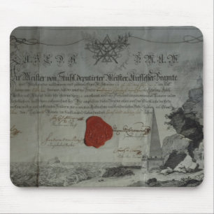 Alfombrilla De Ratón Certificado publicado por el amo adorable