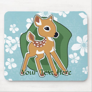 Alfombrilla De Ratón Cervatillo lindo Mousepad