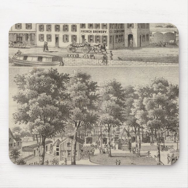 Alfombrilla De Ratón Cervecería y cervecería de CL Centlivre (Frente)