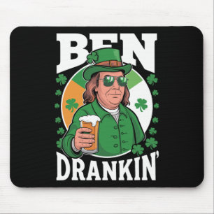 Alfombrilla De Ratón Cerveza Ben Drankin Irlandesa - Hombres Y Mujeres