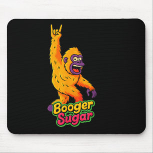 Alfombrilla De Ratón Cerveza Booger Sugar Nose Sasquatch Yeti Nariz Nac