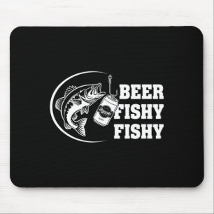 Alfombrilla De Ratón Cerveza fishy fishy pesca divertida cerveza y anzu