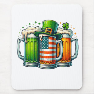 Alfombrilla De Ratón Cerveza Irlandesa Irlanda Día de San Patricio Fies