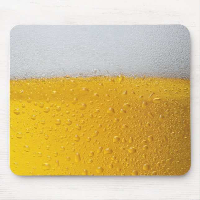 Alfombrilla De Ratón Cerveza Mousepad (Frente)
