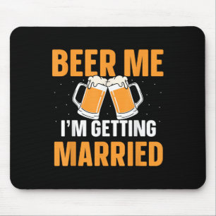 Alfombrilla De Ratón Cerveza para mí me voy a casar Fiesta de soltero N