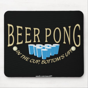 Alfombrilla De Ratón Cerveza Pong
