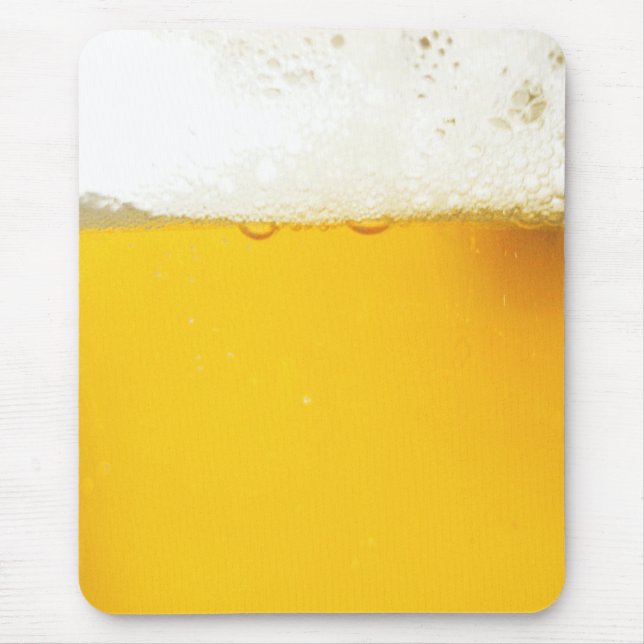 Alfombrilla De Ratón Cerveza que bebe Mousepad (Frente)