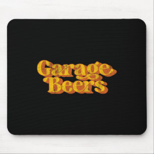 Alfombrilla De Ratón Cervezas de garaje Beber cerveza Retro divertido D