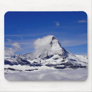 Alfombrilla De Ratón Cervino en un mar de la nube en Suiza