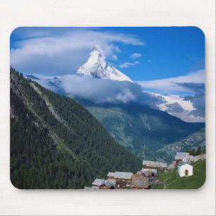 Alfombrilla De Ratón Cervino magnífico en Suiza, mousepad