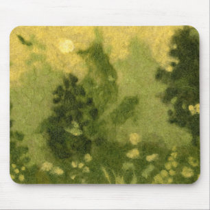 Alfombrilla De Ratón "Césped de verano" pintura de lana paisajismo somb