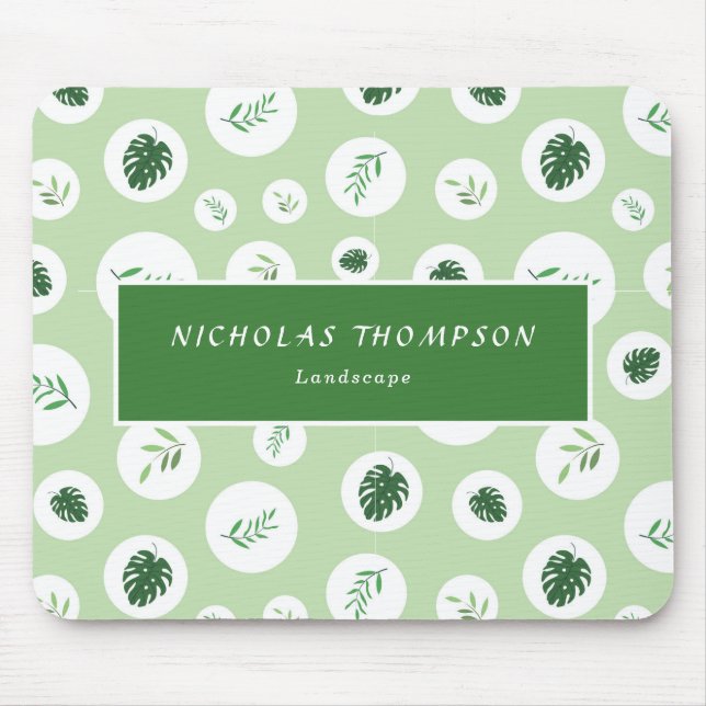 Alfombrilla De Ratón Césped profesional y cuidado de árboles (Frente)