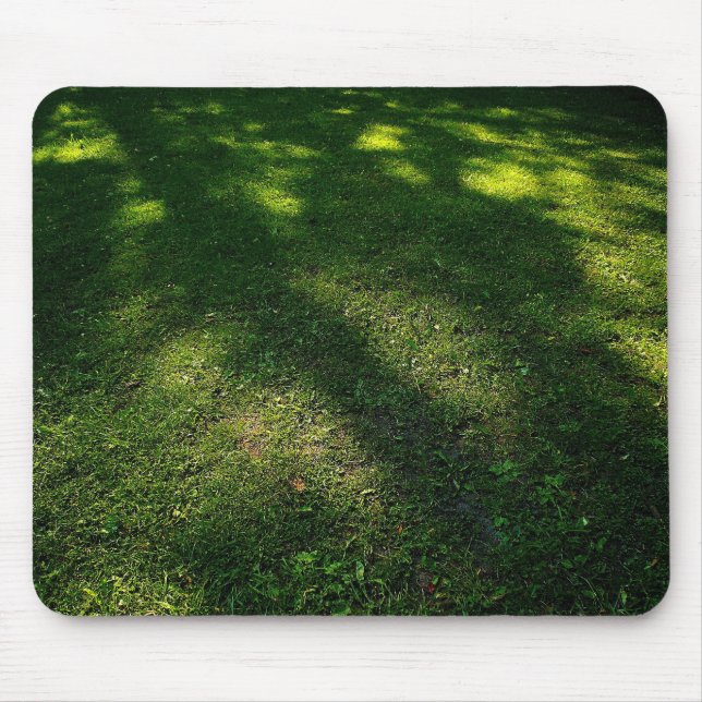 Alfombrilla De Ratón Césped Salpicado por el Sol (Frente)