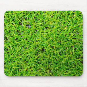 Alfombrilla De Ratón Césped vibrante esmeralda verde