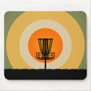 Alfombrilla De Ratón Cesta de Golf de Disco