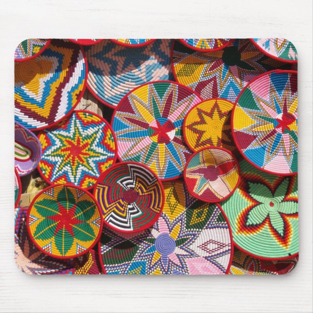 Alfombrilla De Ratón Cestas tradicionales de Etiopía (Frente)