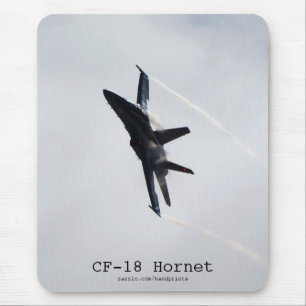Alfombrilla De Ratón CF-18 Aeronaves de Cuerno Mousepad